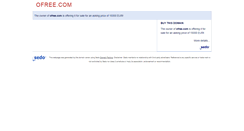 Desktop Screenshot of ofree.com
